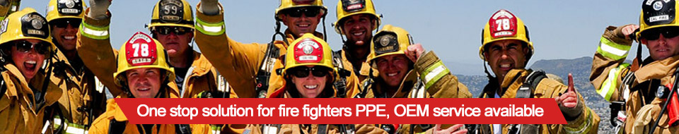 One stop solution for fire fighters PPE, OEM service available.