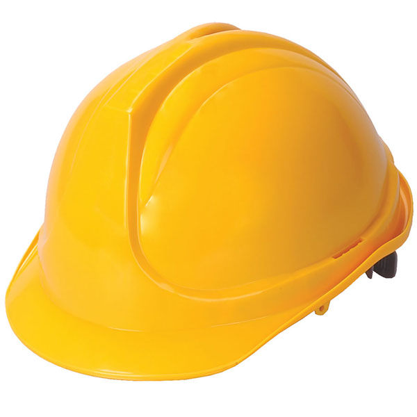 Yellow <font color='red'>Industrial S</font>afety Helmet