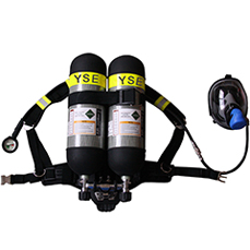 Double Cylinders Breathing Apparatus