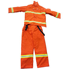 Orange Fire Rescue Gear
